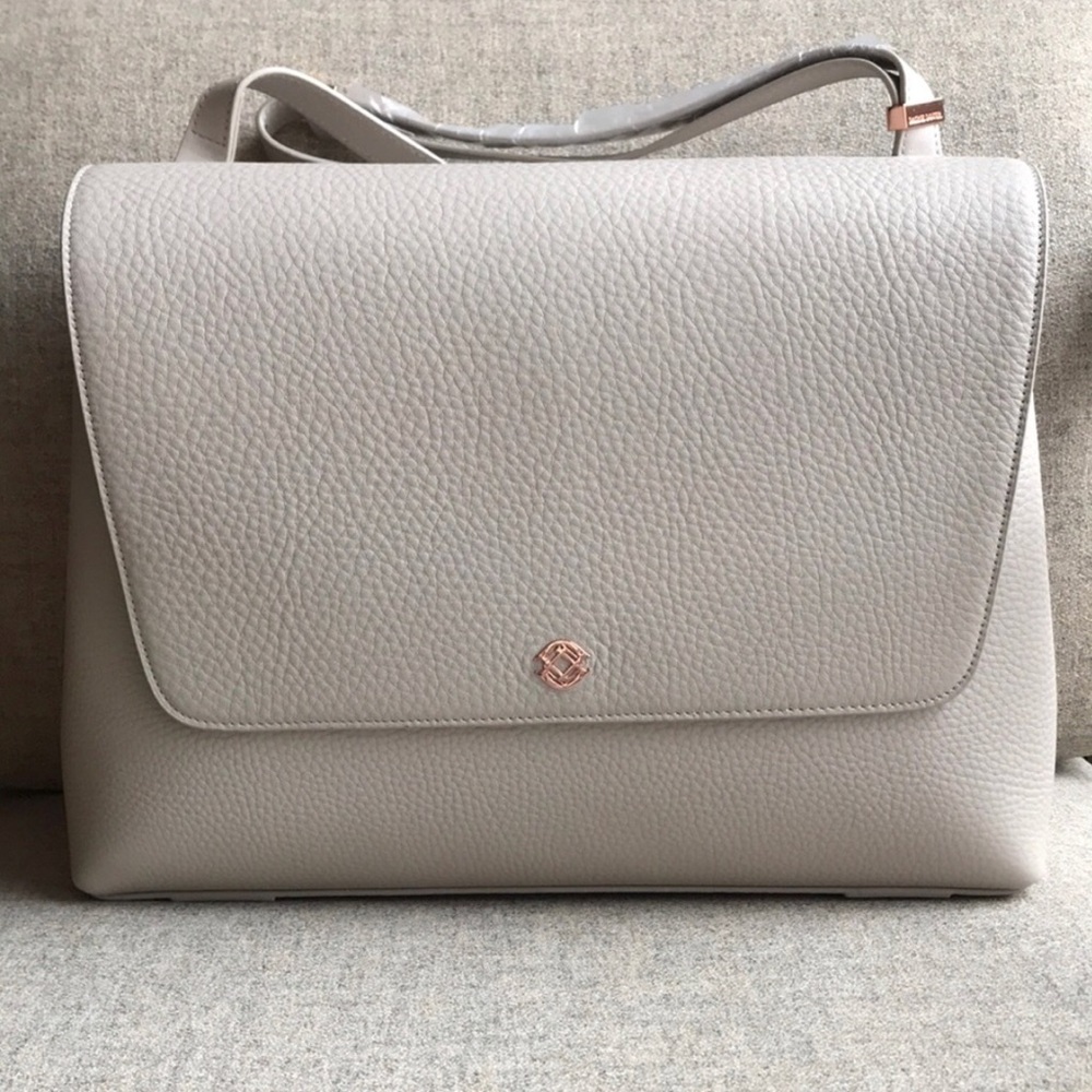 Dange Dover Simone Satchel in Bone Leather